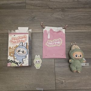 💚 Labubu 100% Authentic, GREEN GRAPE, Macaron, Labubu – Ships Fast. US Seller